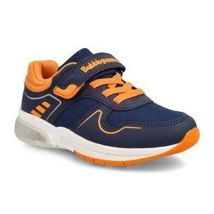 Zapatilla Niño Bubblegummers Ocean Azul Marino - Naranjo